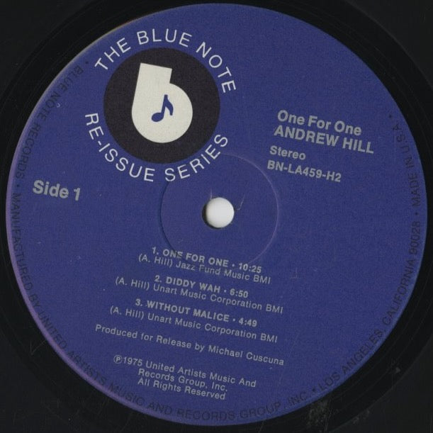Andrew Hill / アンドリュー・ヒル / One For One (BN-LA459-H2)