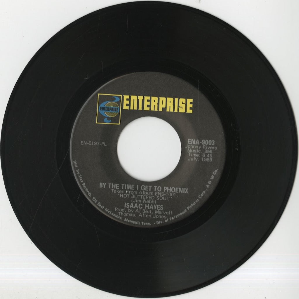 Isaac Hayes / アイザック・ヘイズ / Walk On By / By The Time I get To Phoenix (ENA-9003)