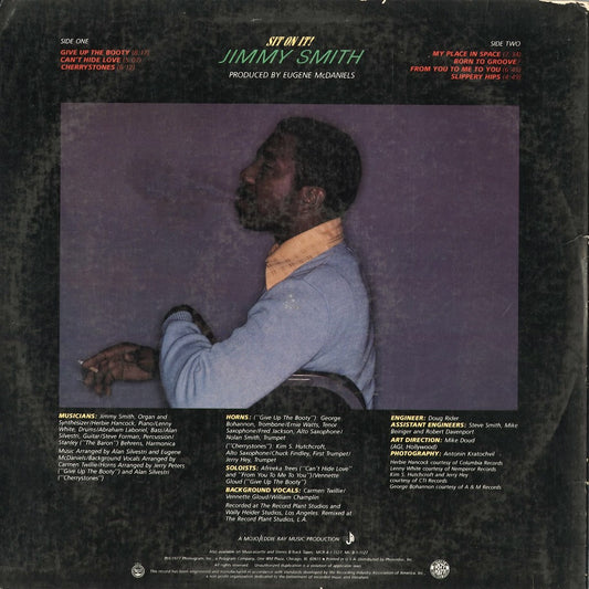 Jimmy Smith - Sit On It (SRM-1-1127) 1977 US Mercury|中古LP