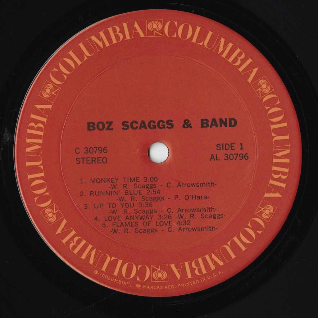 Boz Scaggs / ボズ・スキャッグス / Boz Scaggs & Band (C 30796)