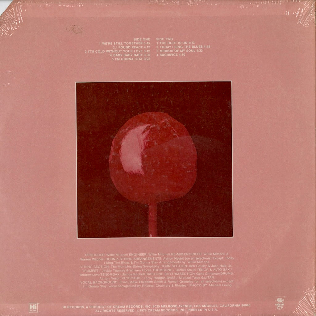 O.V. Wright - We're Still Together (VIP-6685) LP 1979 US Hi Records|中古LP