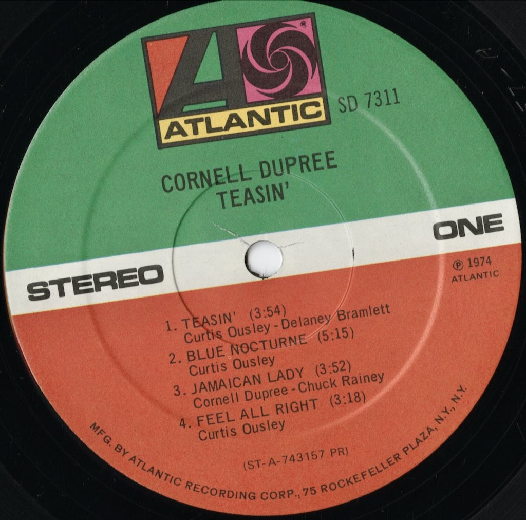 Cornell Dupree – Teasin' (SD 7311) LP 1974 US Atlantic|中古LP