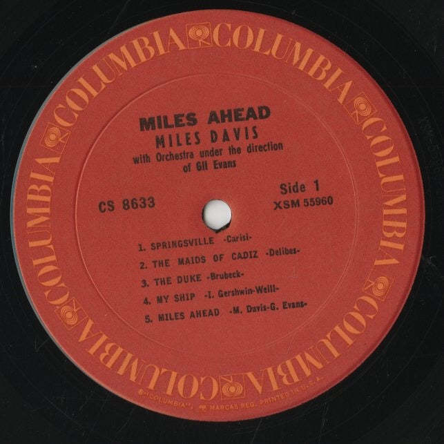 Miles Davis / マイルス・デイヴィス / Miles Ahead (CS 8633)