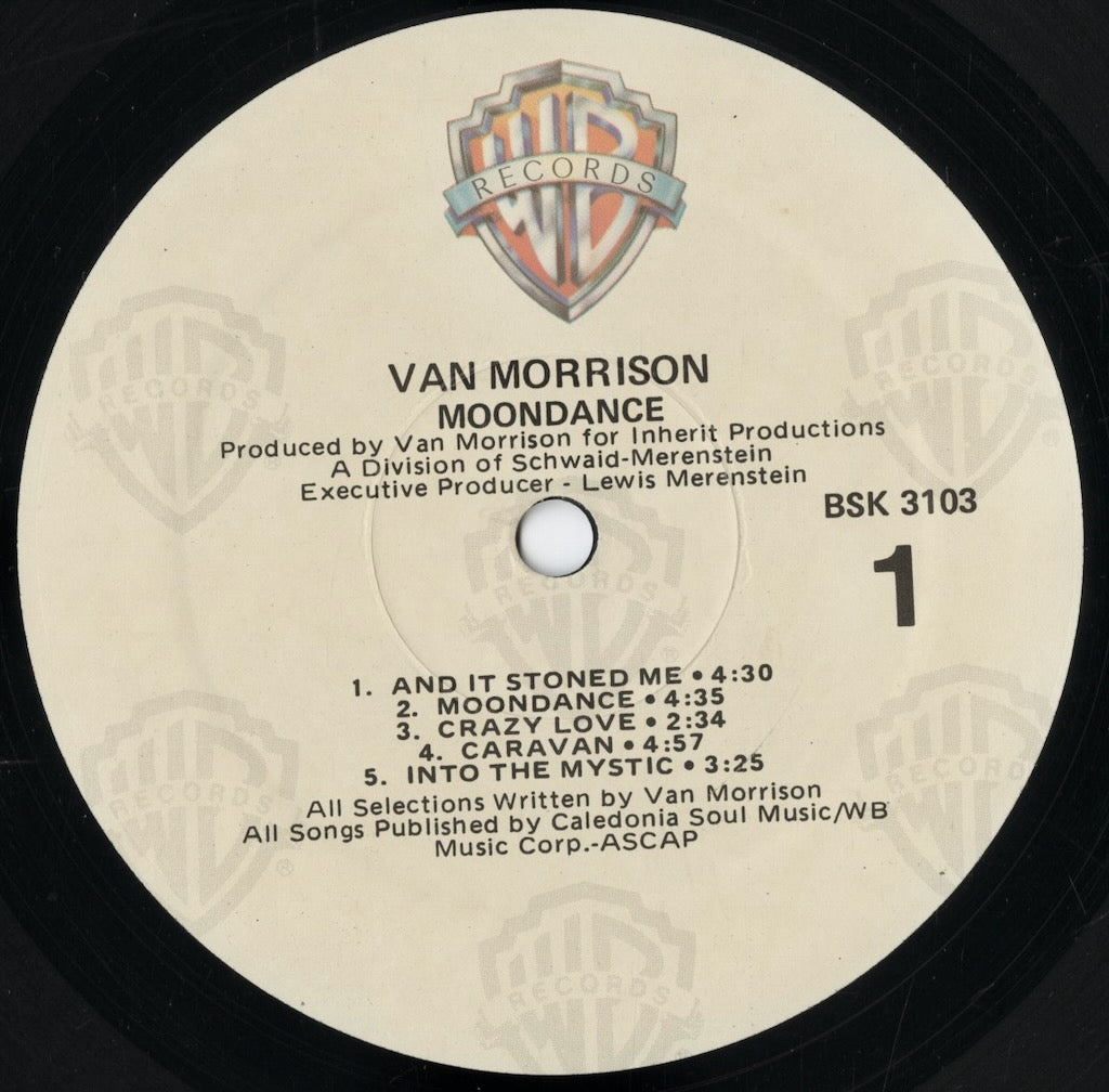 Van Morrison - Moondance (BSK 3103) 1980's US Warner Bros.|中古LP