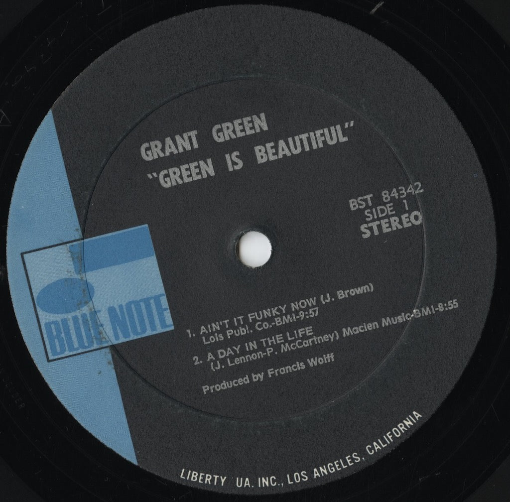 Grant Green - Green Is Beautiful (BST 84342) LP 1970 US Blue Note|中古LP