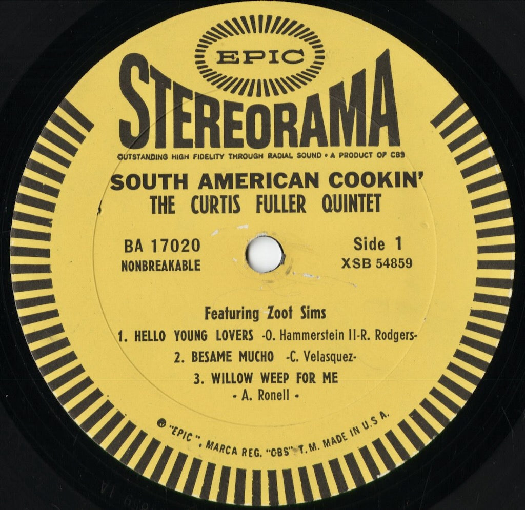 Curtis Fuller - South American Cookin' (BA 17020) 1961 US Epic|中古LP