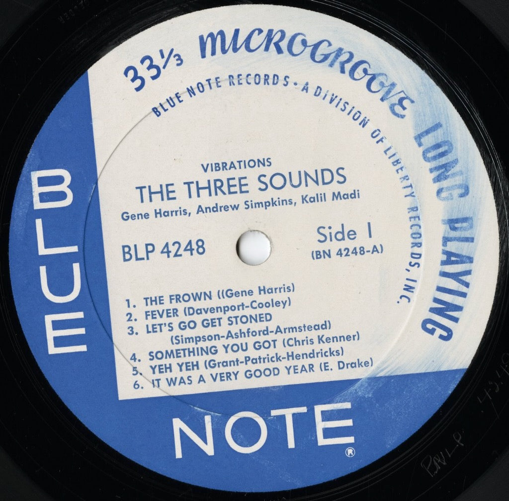 The Three Sounds - Vibrations (BLP 4248) LP 1967 US Blue Note|中古LP
