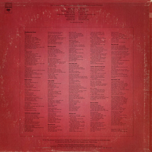 Laura Nyro - The First Songs (KC 31410) 1973 US Columbia|中古LP