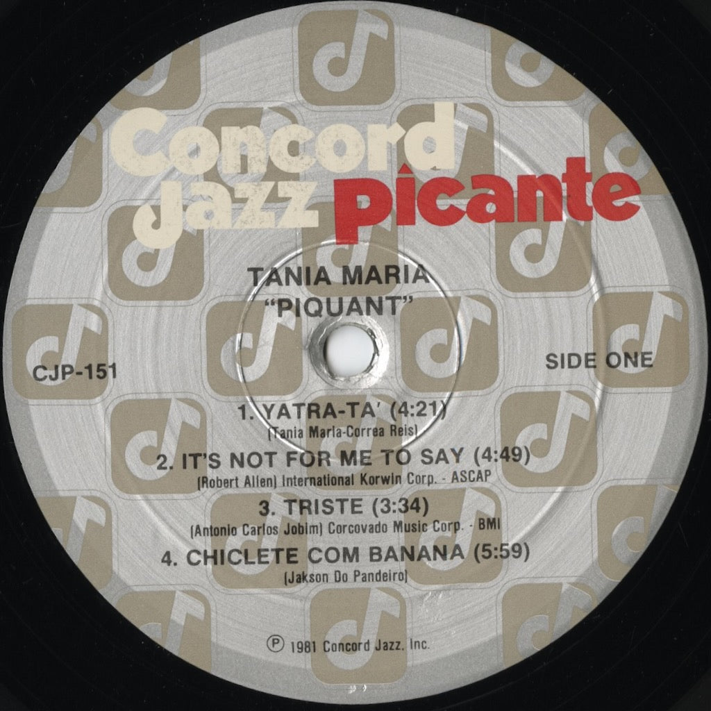 Tania Maria / タニア・マリア / Piquant (CJP-151)