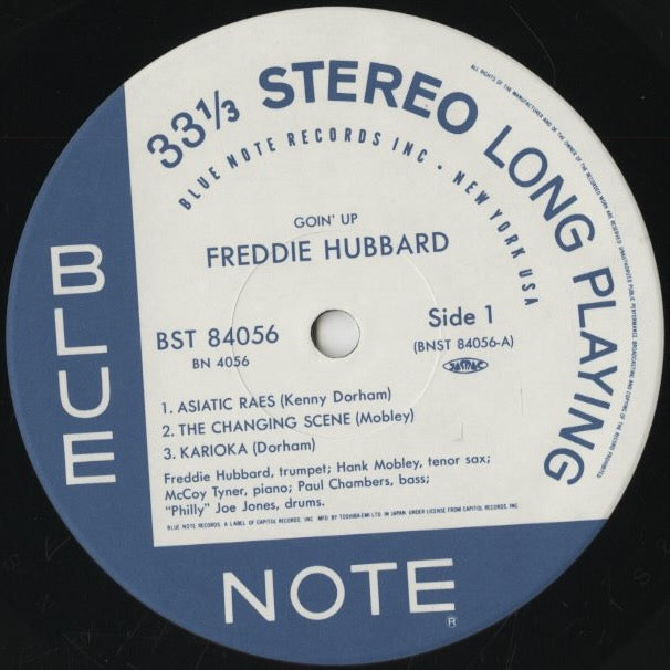 Freddie Hubbard / フレディ・ハバード / Goin' Up (BN 4056)