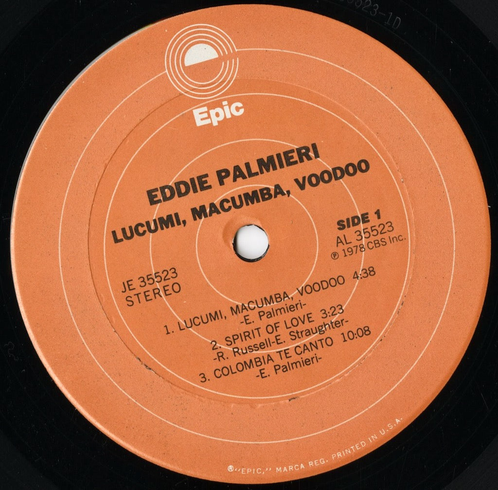 Eddie Palmieri / エディ・パルミエリ / Lucumi Macumba Voodoo (JE35523)