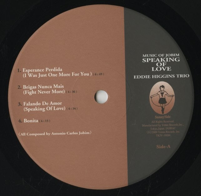 Eddie Higgins / エディ・ヒギンズ / Music Of Jobim Speaking Of Love (TKJV-19084)