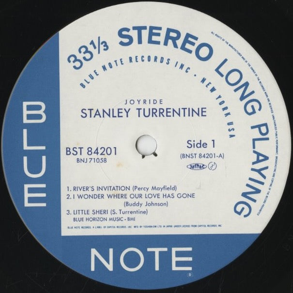 Stanley Turrentine / スタンリー・タレンタイン / Joyride (BNJ 71058)