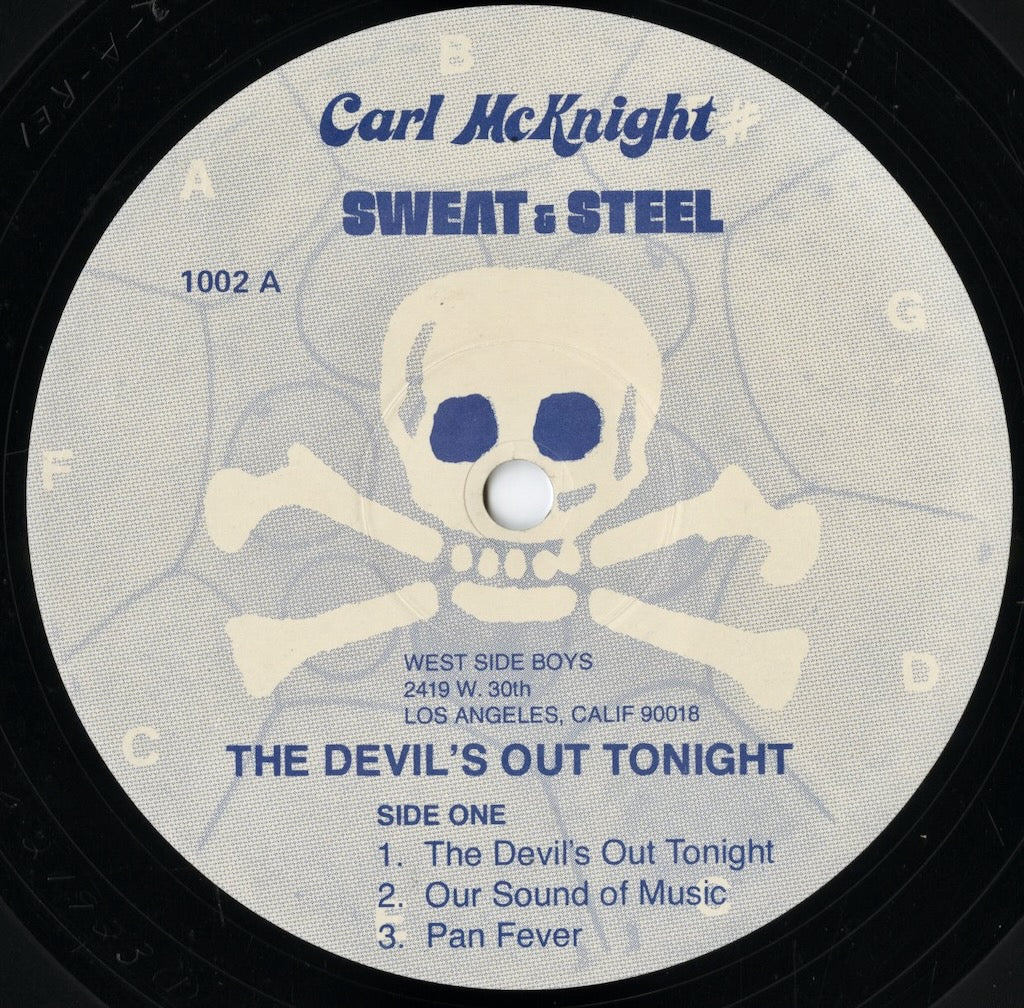 Carl McKnight - The Devil's Out Tonight (1002) LP US West Side Boys|中古LP