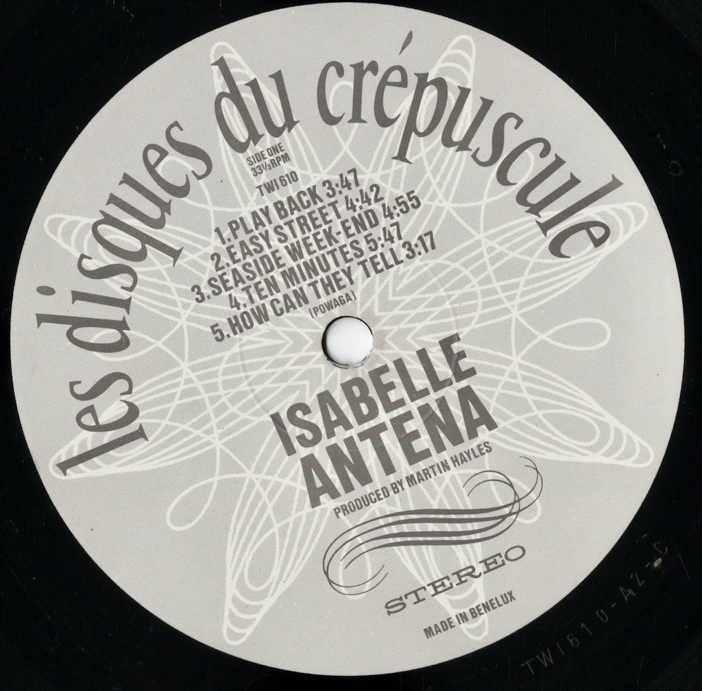 Isabelle Antena - En Cavale (TWI 610) LP 1986 Belgium Les Disques Du Crépuscule|中古LP