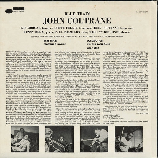 John Coltrane - Blue Train (BST-81577) 1972 US Blue Note|中古LP