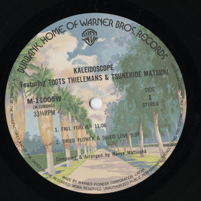 Naoya Matsuoka Feat. Toots Thielemans & Tsunehide Matsuki / 松岡直也, トゥーツ・シールマンス, 松木恒秀 / Kaleidoscope - 万華鏡 (M-11005W)