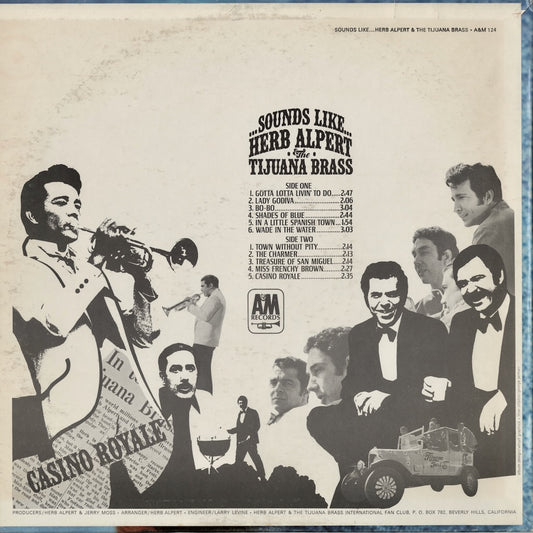 Herb Alpert & The Tijuana Brass - Sounds Like (SP-4124) LP 1967 US A&M|中古LP