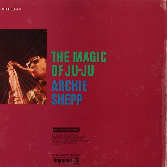 Archie Shepp - The Magic Of Ju-Ju (AS-9154) 1967 US Impulse|中古LP