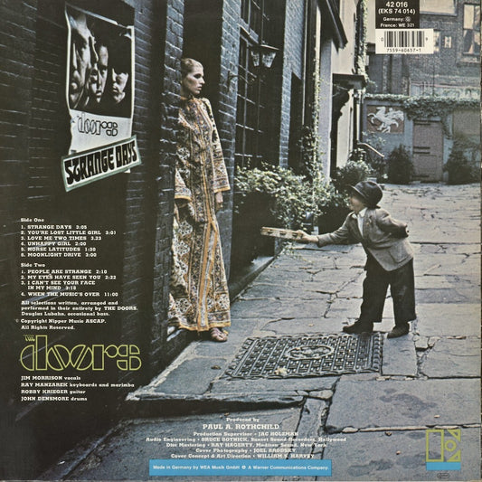 The Doors - Strange Days (K 42 016) 1991 GER Elektra|中古LP