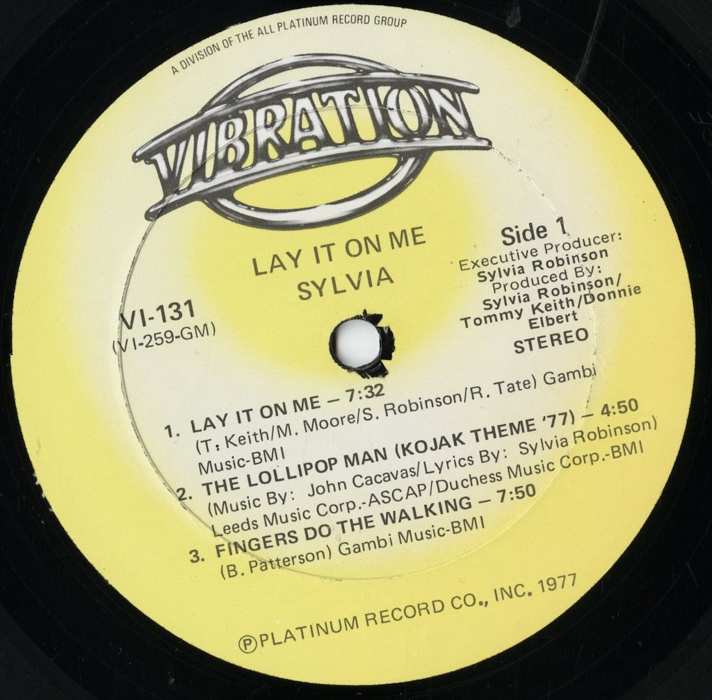 Sylvia - Lay It On Me (VI-131) LP 1977 US Vibration|中古LP