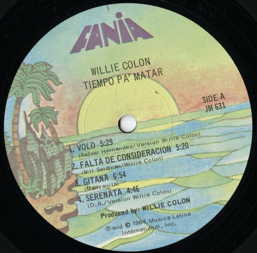 Willie Colon - Tiempo Pa' Matar (JM 631) LP 1984 US Fania|中古LP