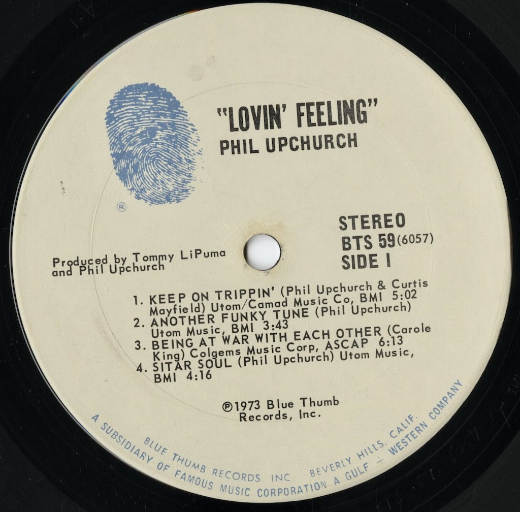 Phil Upchurch - Lovin' Feeling (BTS 59) 1973 US Blue Thumb|中古LP