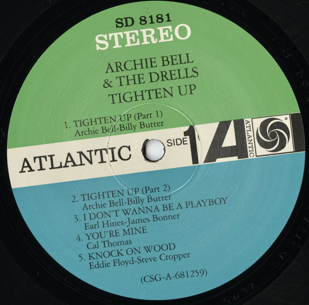 Archie Bell & The Drells - Tighten Up (SD 8181) LP 2010 US Atlantic|中古LP