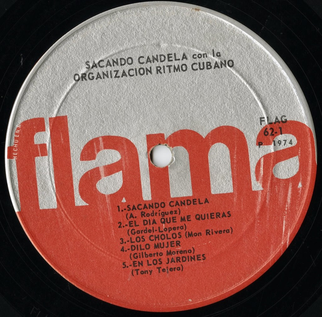 Organizacion Ritmo Cubano / オルガニサシオン・リトモ・クバーノ / Sacando Candela (FLAG-62)