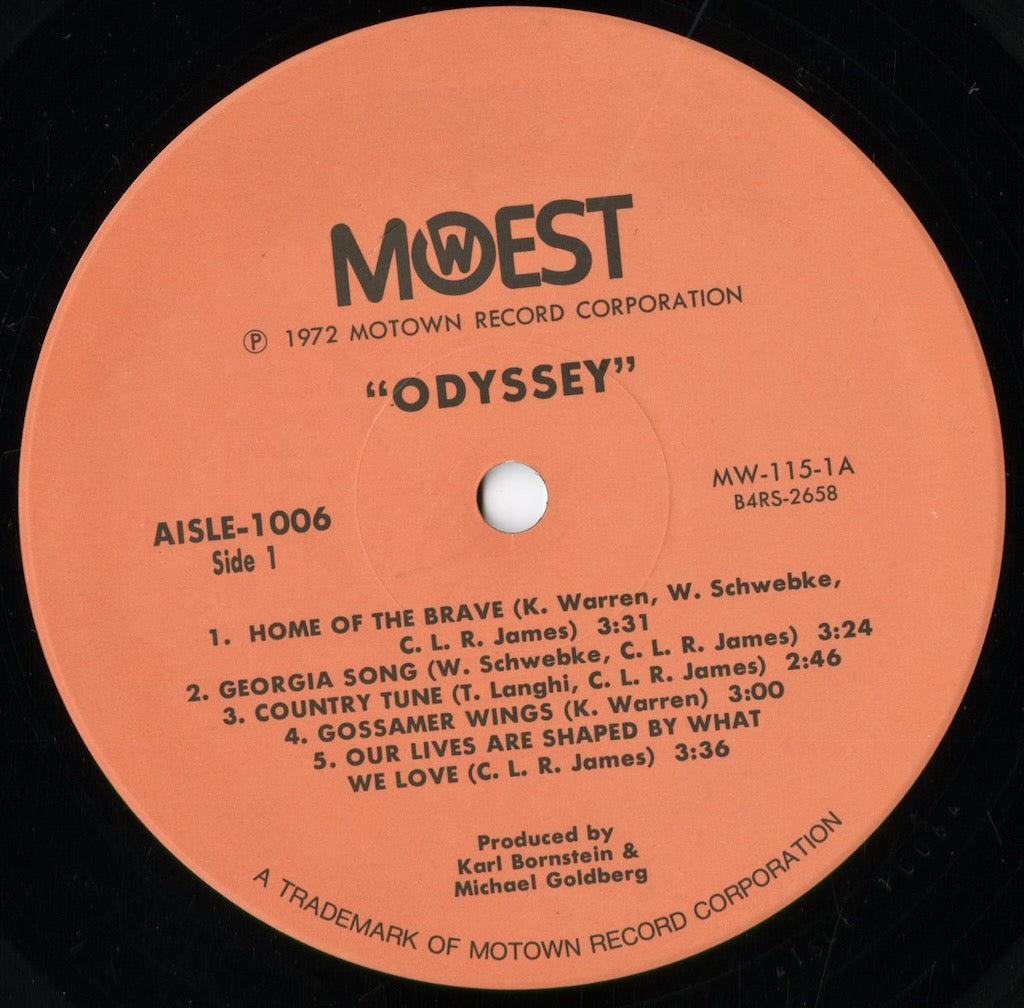 Odyssey - Odyssey (AISLE-1006) 1996 JPN Mowest|中古LP