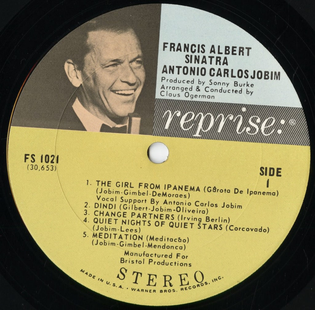 Francis Albert Sinatra & Antonio Carlos Jobim - S.T. (FS 1021) 1967 US Reprise|中古LP