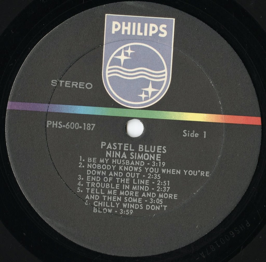 Nina Simone - Pastel Blues (PHS 600-187) LP 1966 US Philips|中古LP