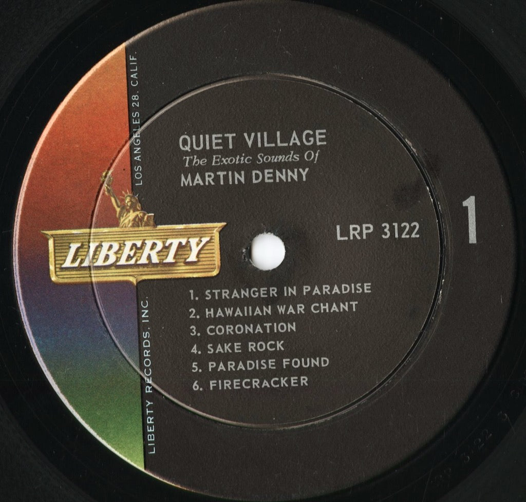 Martin Denny - Quiet Village (LRP 3122) 1960 US Liberty MONO|中古LP