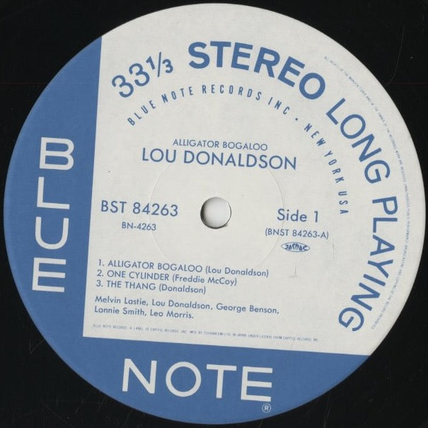 Lou Donaldson - Alligator Bogaloo (BN 4263) LP 1993 JPN Blue Note|中古LP