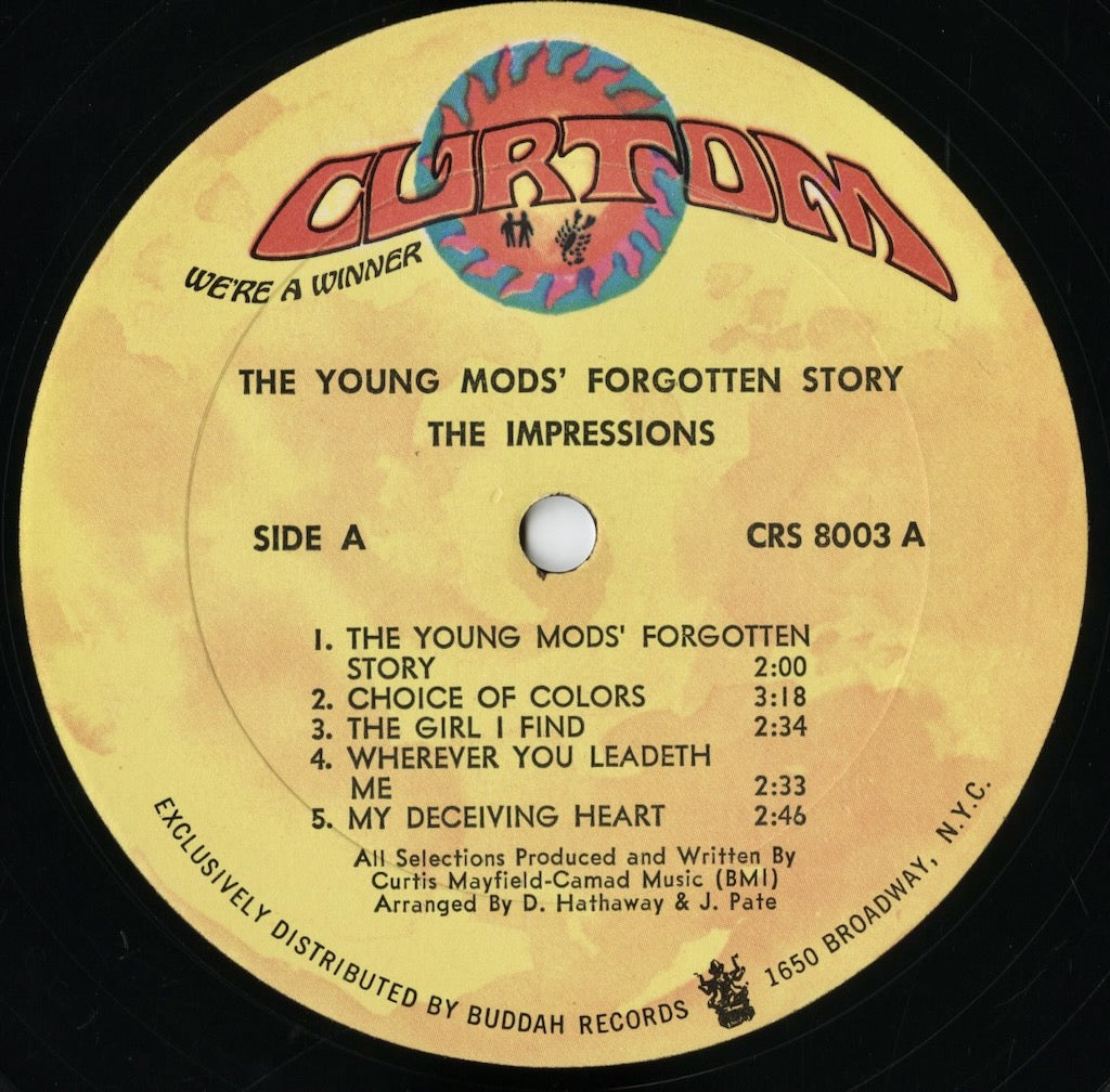 The Impressions / インプレッションズ / The Young Mods' Forgotten Story (CRS 8003)