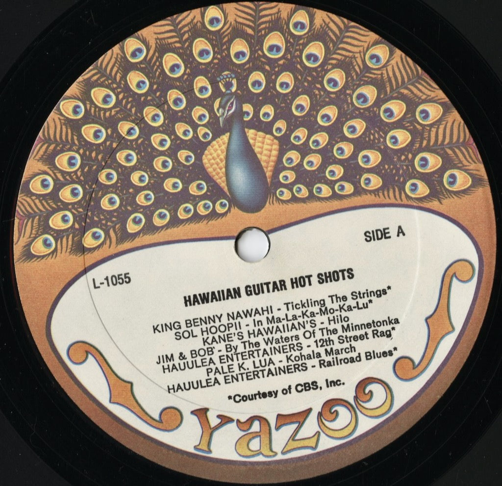 V.A. - Hawaiian Guitar Hot Shots (L-1055) LP 1970's US Yazoo|中古LP