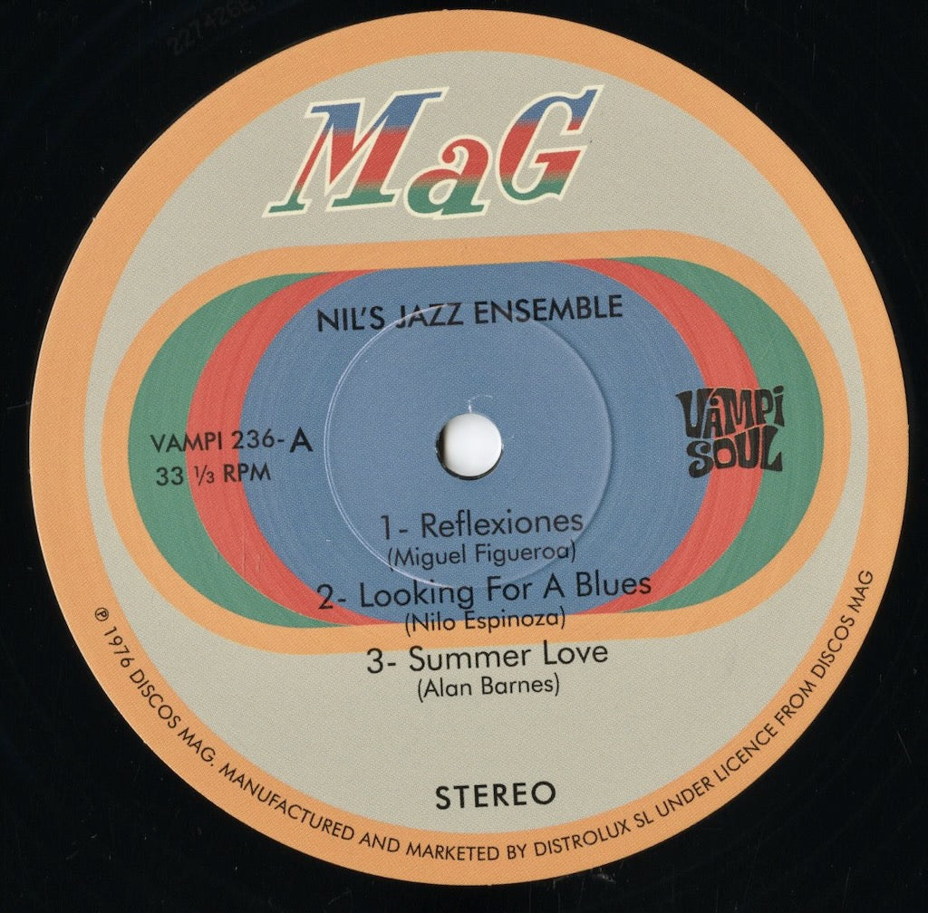Nil's Jazz Ensemble - S.T. (VAMPI 236) LP 2021 EU Vampi soul|中古LP