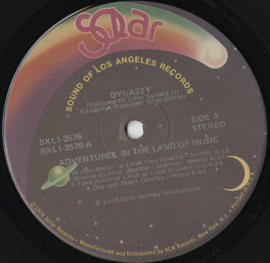 Dynasty - Adventures In The Land Of Music (BXL1-3576) 1980 US Solar|中古LP