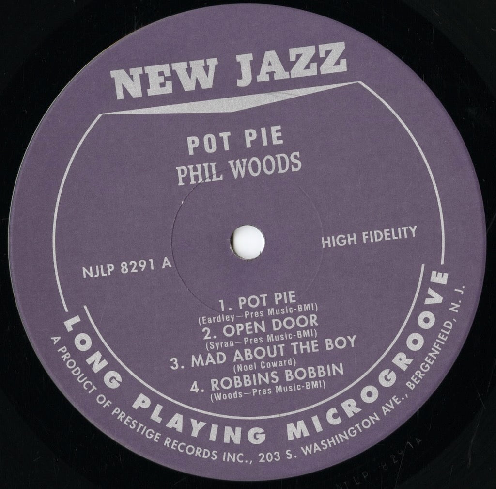 Phil Woods - Pot Pie (VIJJ-30029) 1993 JPN New Jazz|中古LP