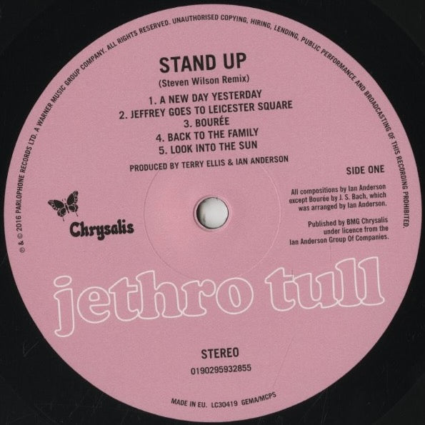 Jethro Tull / ジェスロ・タル / Stand Up (0190295932855)
