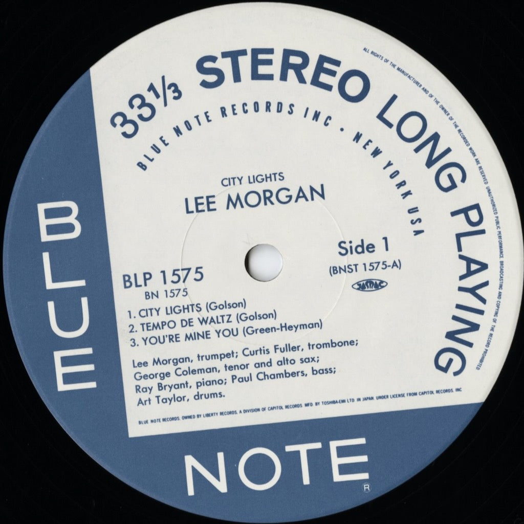 Lee Morgan / リー・モーガン / City Lights (BN 1575)