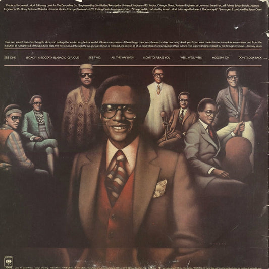 Ramsey Lewis - Legacy (JC 35483) 1978 US Columbia|中古LP