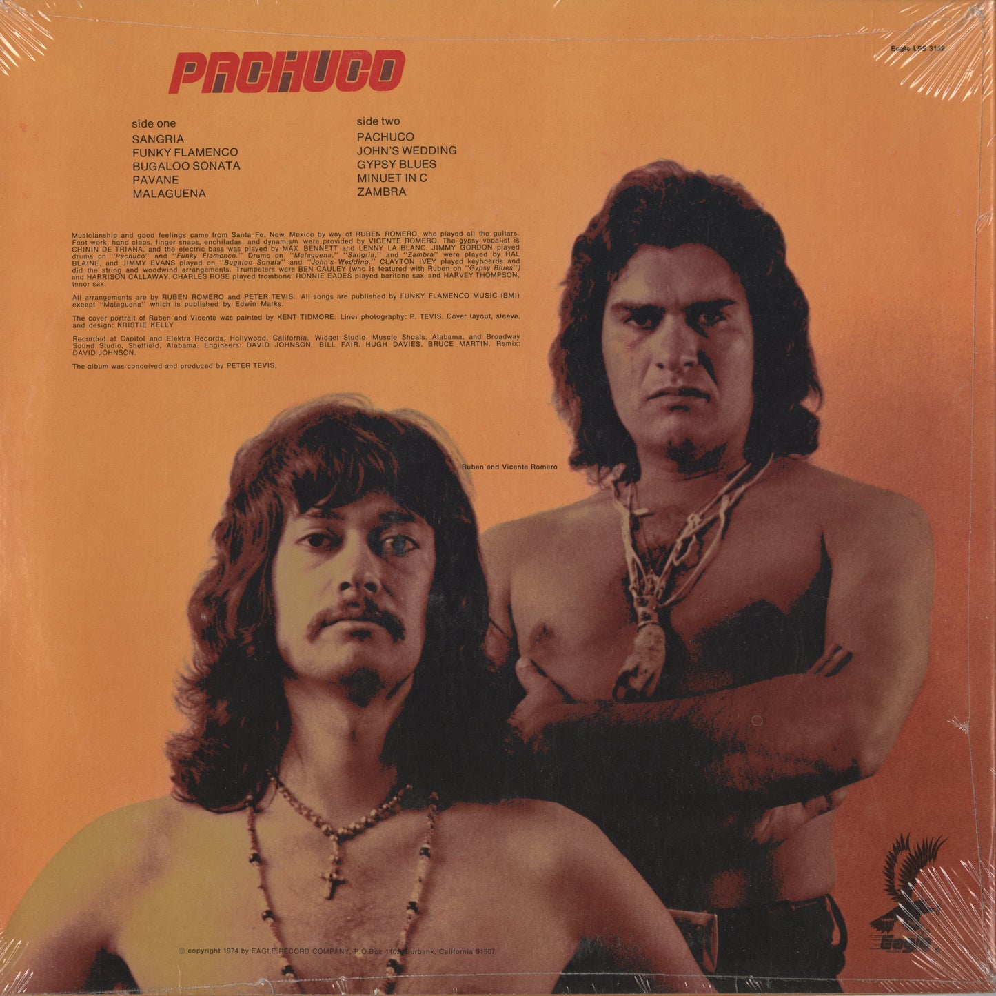 Pachuco - S.T. (LPS 3132) LP 1974 US Eagle|中古LP 未開封シールド