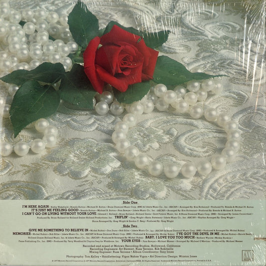 Thelma Houston - The Devil In Me (T7 358R1) LP 1977 US Tamla|中古LP