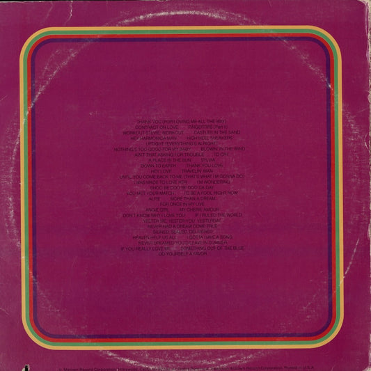 Stevie Wonder - Looking Back (M 804LP3) 3LP 1977 US Motown|中古LP