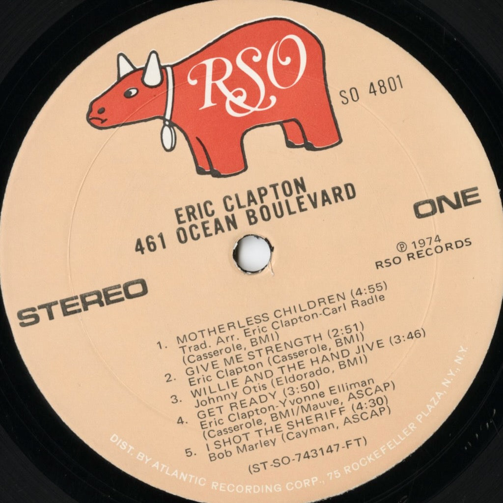 Eric Clapton / エリック・クラプトン / 461 Ocean Boulevard (SO 4801)