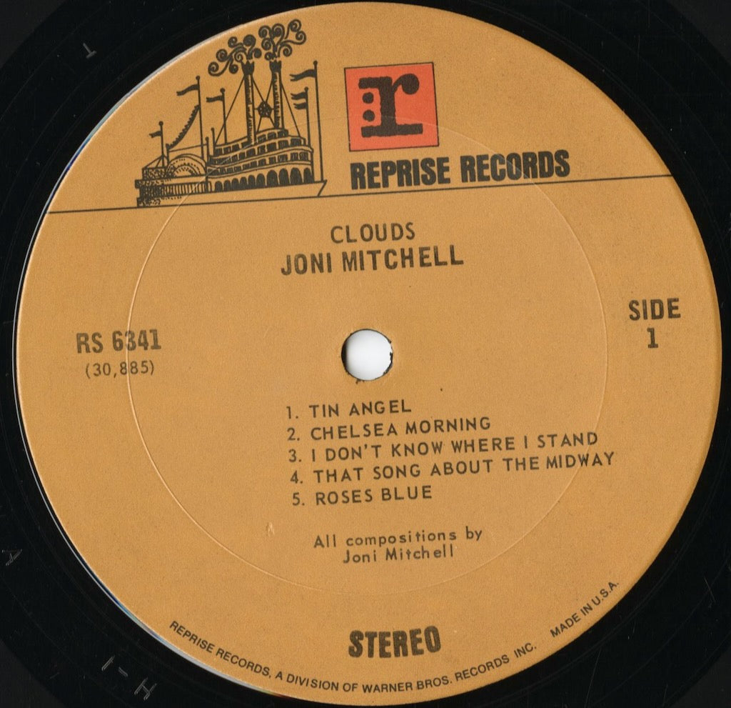 Joni Mitchell - Clouds (RS 6341) 1970 US Reprise|中古LP