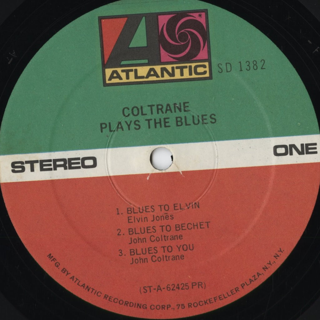 John Coltrane - Coltrane Plays The Blues (SD 1382) 1974 US Atlantic|中古LP