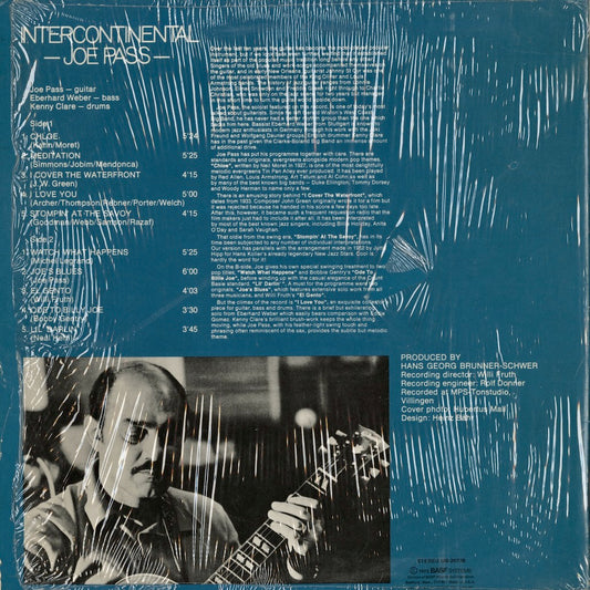 Joe Pass – Intercontinental (MB-20738) 1973 US MPS/BASF | 中古LP