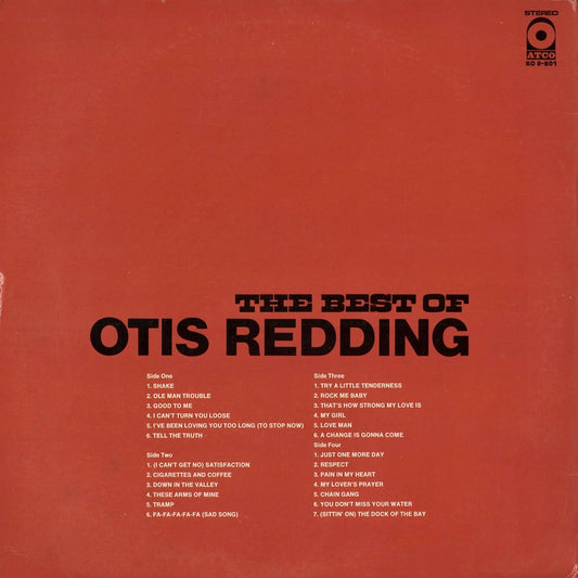 Otis Redding - Best Of Otis Redding (SD 2-801) 1979 US Atco|中古LP
